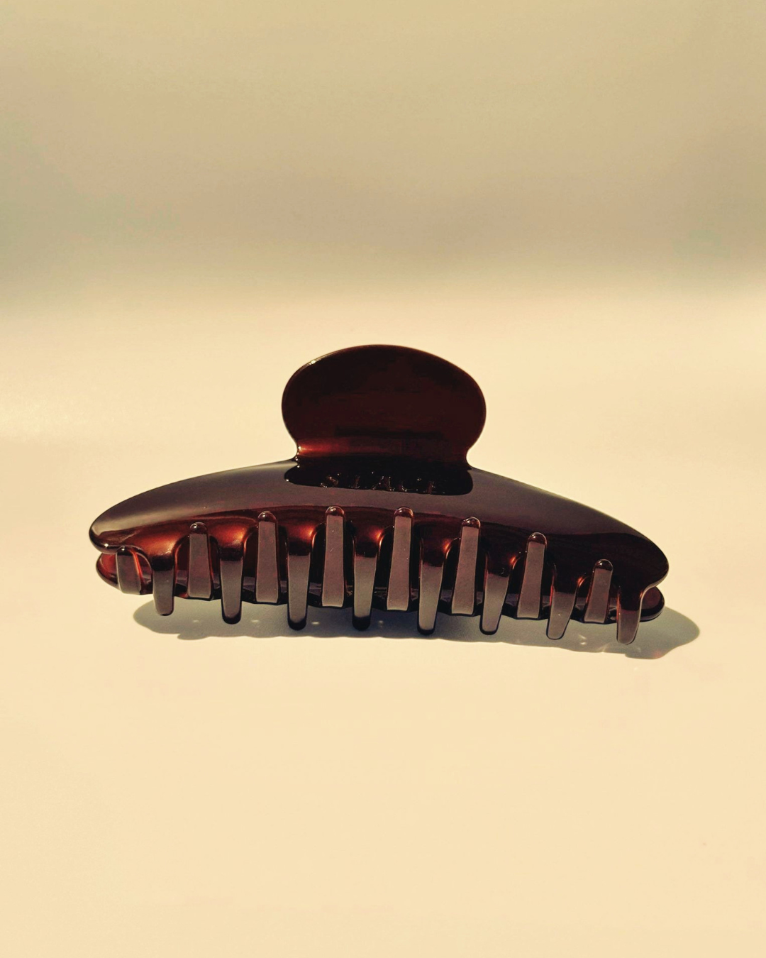 LIZ HAIRCLIP | 4inch | Dark Cherry