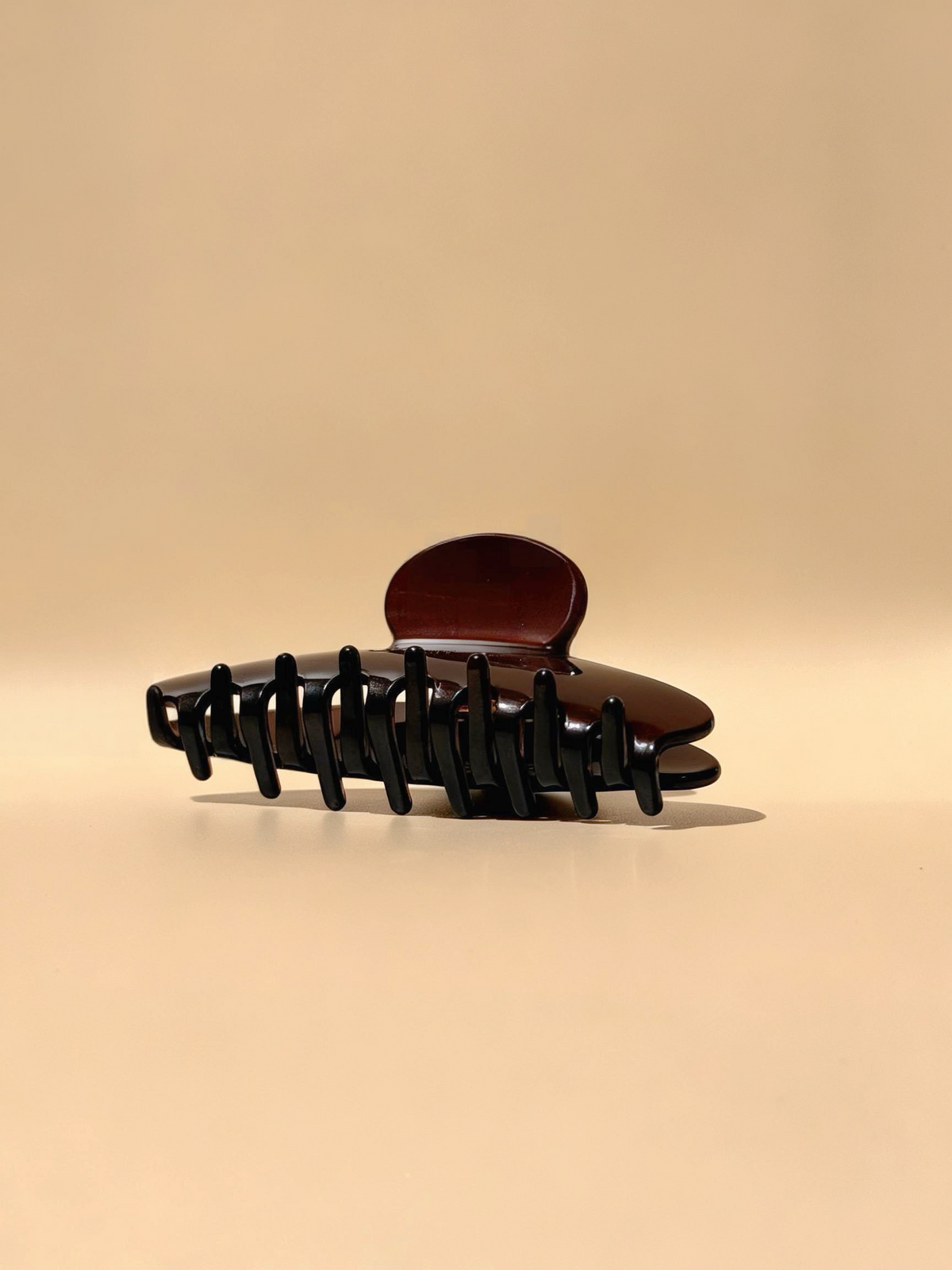 LIZ HAIRCLIP | 4inch | Dark Cherry
